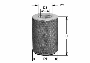 MA 368 CLEAN FILTERS Воздушный фильтр (фото 1)