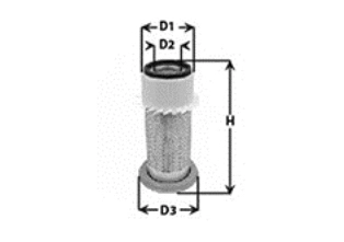 MA 716 CLEAN FILTERS Воздушный фильтр (фото 1)