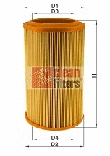 MA1097 CLEAN FILTERS Воздушный фильтр (фото 1)
