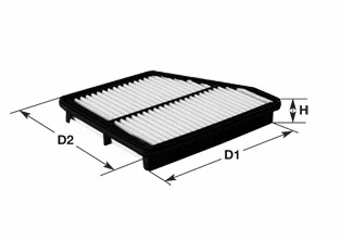 MA3150 CLEAN FILTERS Воздушный фильтр (фото 1)