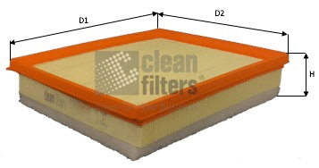 MA3472 CLEAN FILTERS Воздушный фильтр (фото 1)
