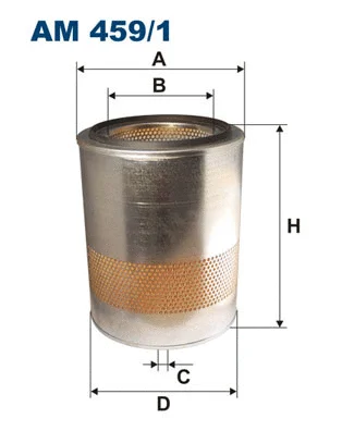 AM459/1 FILTRON Воздушный фильтр (фото 1)