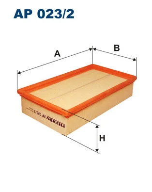AP023/2 FILTRON Воздушный фильтр (фото 1)