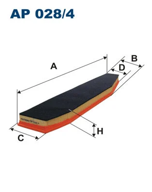 AP028/4 FILTRON Воздушный фильтр (фото 1)
