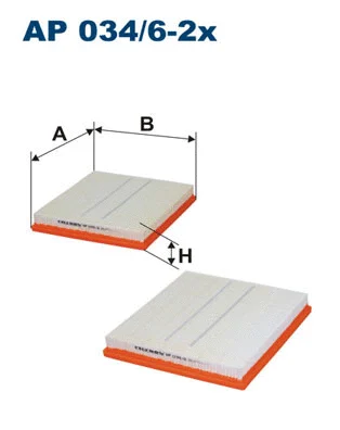 AP034/6-2x FILTRON Воздушный фильтр (фото 1)