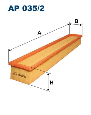 AP035/2 FILTRON Воздушный фильтр (фото 1)