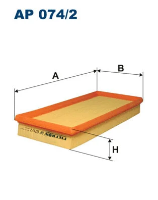 AP074/2 FILTRON Воздушный фильтр (фото 1)