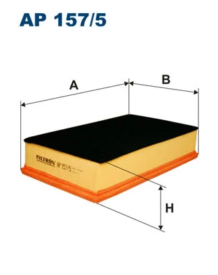 AP157/5 FILTRON Воздушный фильтр (фото 1)