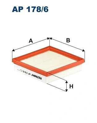 AP 178/6 FILTRON Воздушный фильтр (фото 1)