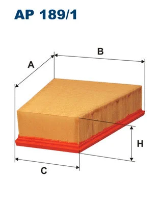 AP189/1 FILTRON Воздушный фильтр (фото 1)