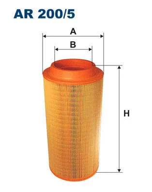 AR200/5 FILTRON Воздушный фильтр (фото 1)