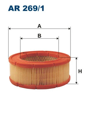 AR269/1 FILTRON Воздушный фильтр (фото 1)