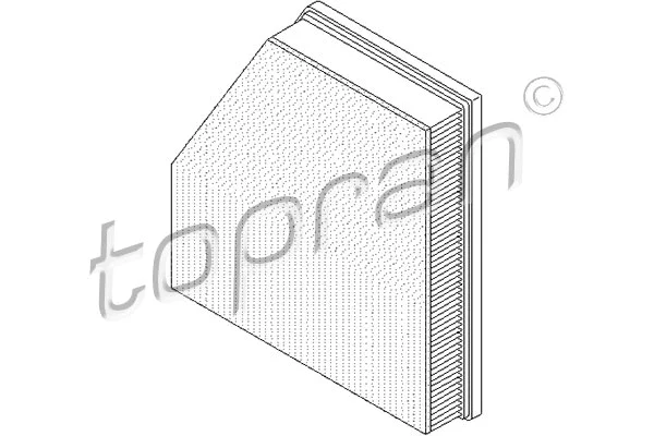 501 309 TOPRAN Воздушный фильтр (фото 1)