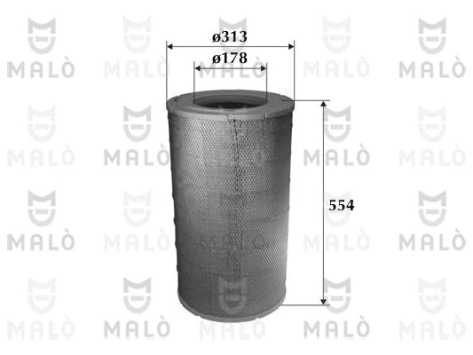 1500110 MALO Воздушный фильтр (фото 1)