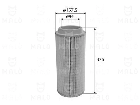 1500215 MALO Воздушный фильтр (фото 1)