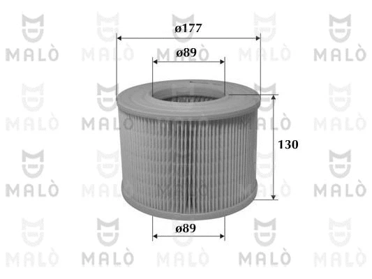 1500315 MALO Воздушный фильтр (фото 1)