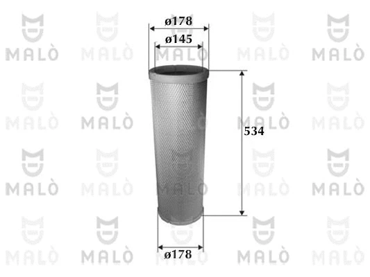1500609 MALO Воздушный фильтр (фото 1)