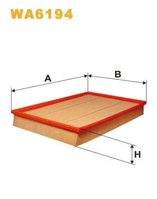 WA6194 WIX Воздушный фильтр (фото 1)