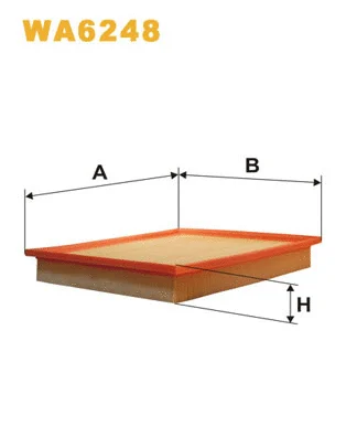 WA6248 WIX Воздушный фильтр (фото 1)