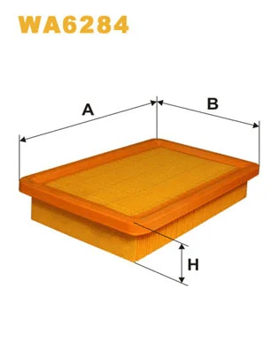 WA6284 WIX Воздушный фильтр (фото 1)
