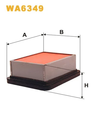 WA6349 WIX Воздушный фильтр (фото 1)