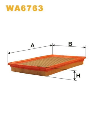 WA6763 WIX Воздушный фильтр (фото 1)