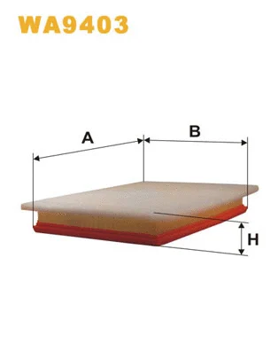 WA9403 WIX Воздушный фильтр (фото 1)