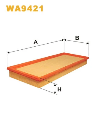 WA9421 WIX Воздушный фильтр (фото 1)