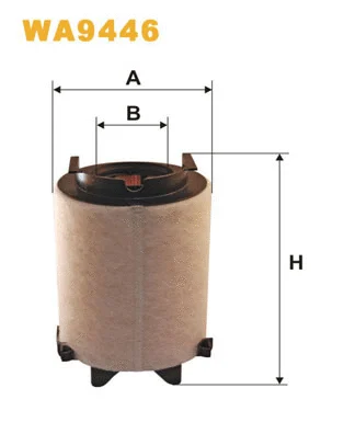 WA9446 WIX Воздушный фильтр (фото 1)