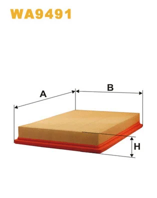 WA9491 WIX Воздушный фильтр (фото 1)