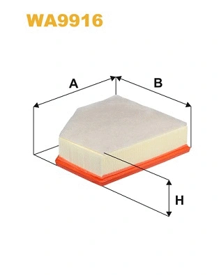 WA9916 WIX Воздушный фильтр (фото 1)