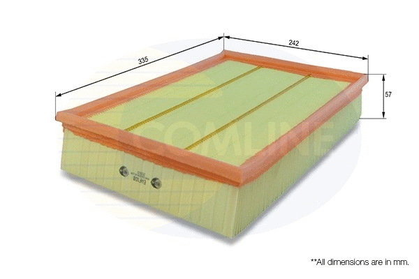 EAF108 COMLINE Воздушный фильтр (фото 1)