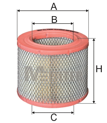 A 1060 MFILTER Воздушный фильтр (фото 1)