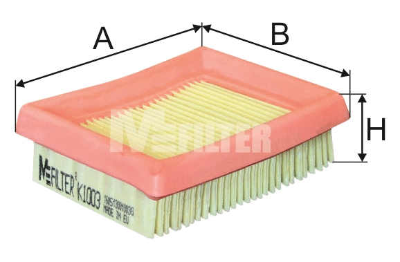 K 1003 MFILTER Воздушный фильтр (фото 1)