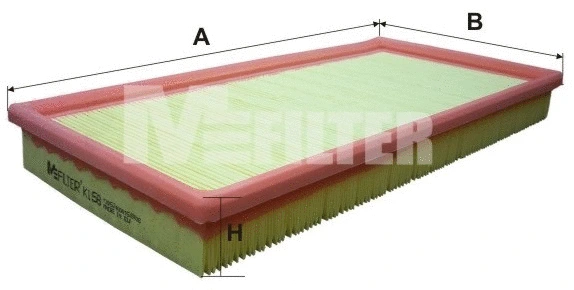 K 158 MFILTER Воздушный фильтр (фото 1)