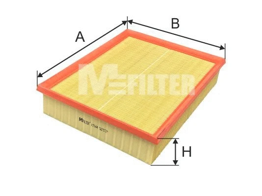 K 7144 MFILTER Воздушный фильтр (фото 1)