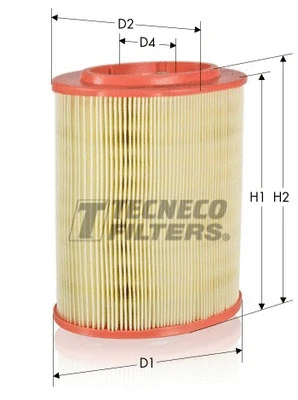 AR10046OV TECNECO FILTERS Воздушный фильтр (фото 1)