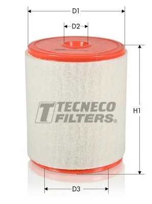 AR16005S TECNECO FILTERS Воздушный фильтр (фото 1)