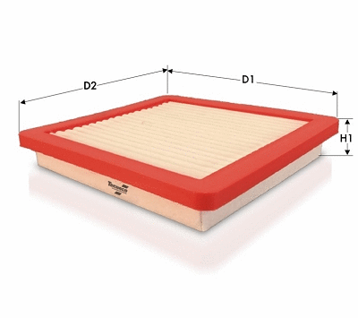 AR1625PMJ TECNECO FILTERS Воздушный фильтр (фото 1)