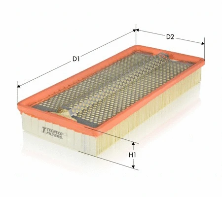 AR303PM TECNECO FILTERS Воздушный фильтр (фото 1)