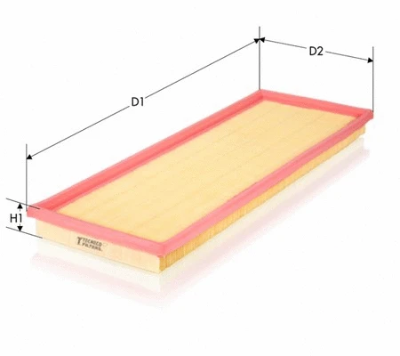 AR359PM TECNECO FILTERS Воздушный фильтр (фото 1)