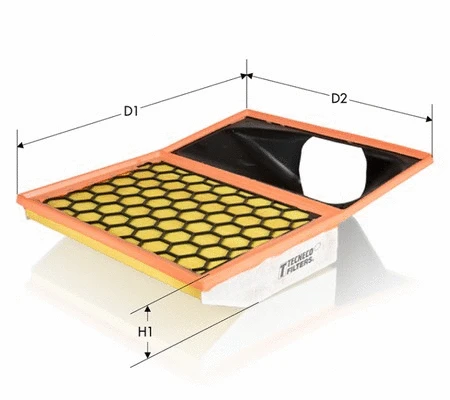 AR40001PM TECNECO FILTERS Воздушный фильтр (фото 1)