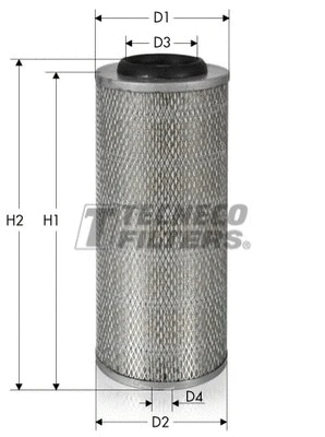 AR510i TECNECO FILTERS Воздушный фильтр (фото 1)