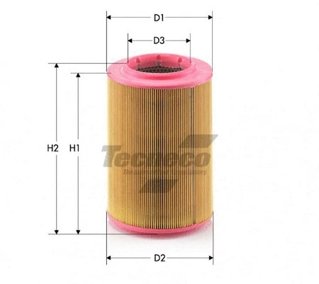 AR601 TECNECO FILTERS Воздушный фильтр (фото 1)