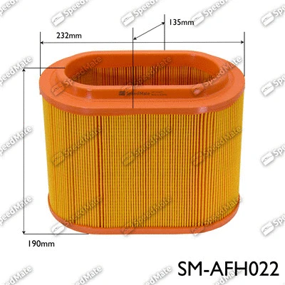SM-AFH022 SpeedMate Воздушный фильтр (фото 1)