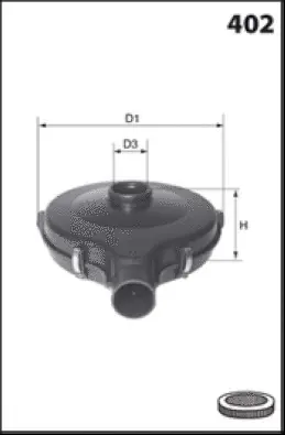 R110 MISFAT Воздушный фильтр (фото 1)