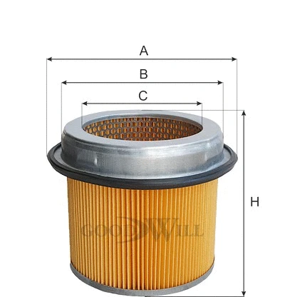 AG 546 GOODWILL Воздушный фильтр (фото 2)