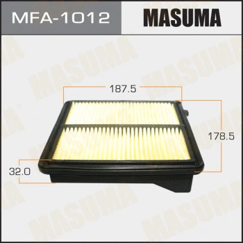 MFA-1012 MASUMA Воздушный фильтр (фото 1)