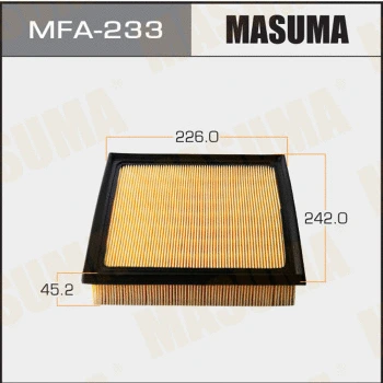 MFA-233 MASUMA Воздушный фильтр (фото 1)