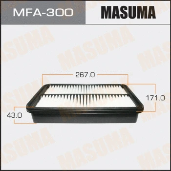 MFA-300 MASUMA Воздушный фильтр (фото 1)